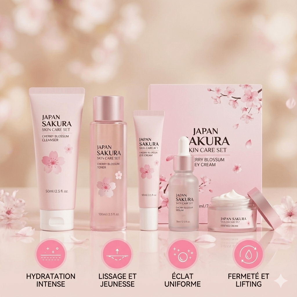 Sakura Japan – Cherry Blossom Coffret SkinCare - Sakura Japan