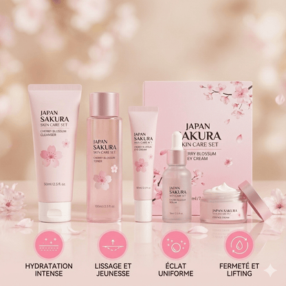 Sakura Japan – Cherry Blossom Coffret SkinCare - Sakura Japan